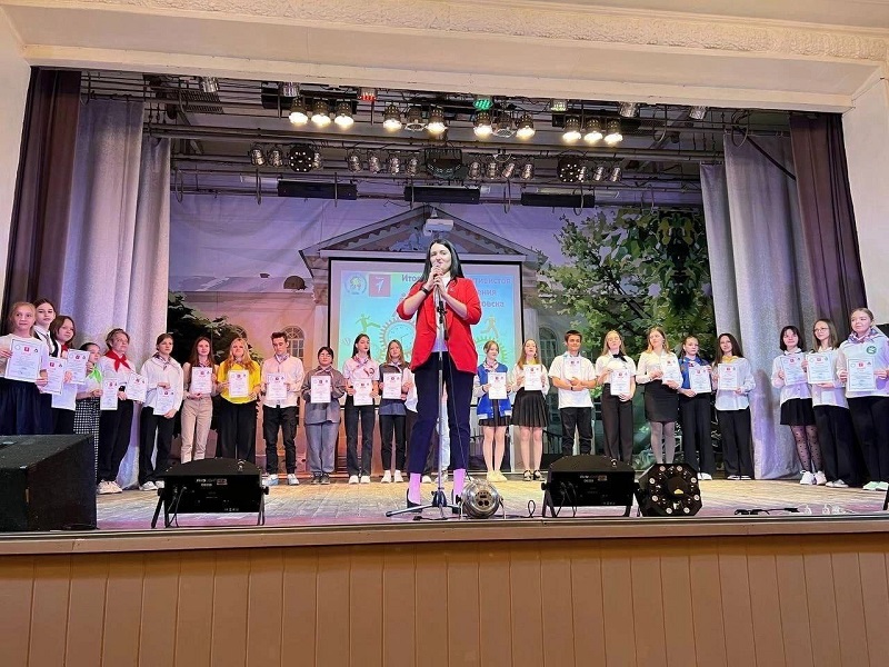 Итоговый сбор активистов детского движения города Новомосковска.